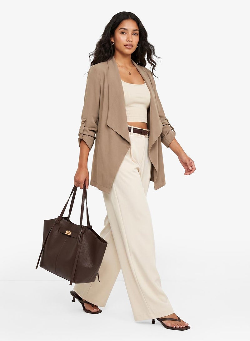 ONLY Casual 3/4 Open Over Coat - Image 5