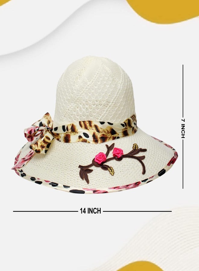 بوكسو قبعة فيدورا صيفية للبنات من بوكسو (مقاس حر) - Image 2