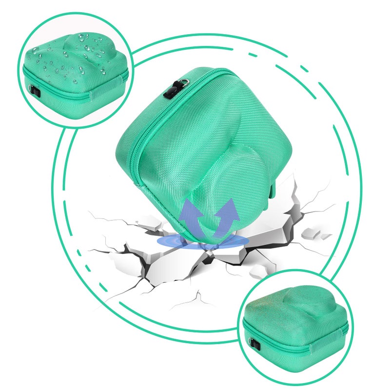 Aenllosi Hard Carrying Case Replacement For Fujifilm Instax Mini 12/11 Instant Camera,Protective Case Compatible With Instax Camera Mini 12/11(Only Case,Mini Green) - Image 3