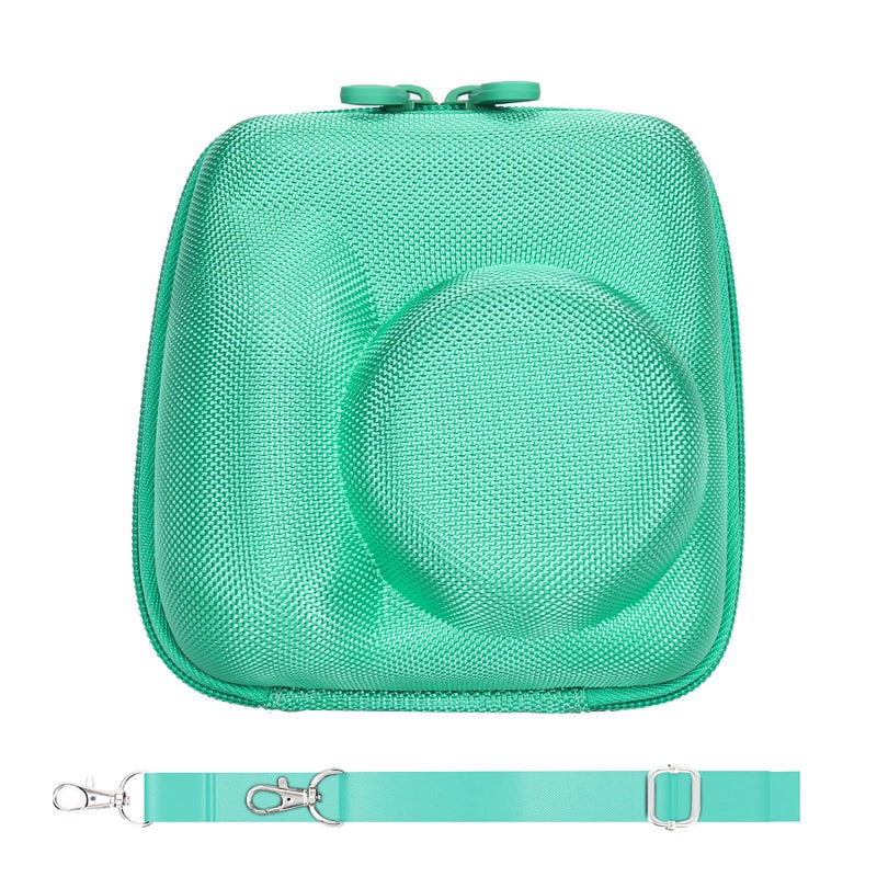 Aenllosi Hard Carrying Case Replacement For Fujifilm Instax Mini 12/11 Instant Camera,Protective Case Compatible With Instax Camera Mini 12/11(Only Case,Mini Green) - Image 1