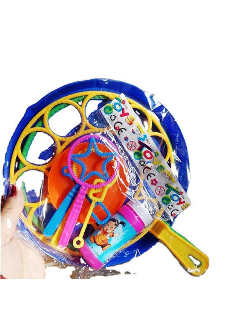 SYOSI Bubble Wand, 3 piece set Contain Small/Big/Giant Bubble Wand Fun Bubbler with Tray Bulk, Suitable for Outdoor Play /Birthday Parties, Suitable for People of All Gges（12 small bubble stick） - Image 4