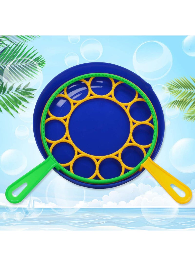 SYOSI Bubble Wand, 3 piece set Contain Small/Big/Giant Bubble Wand Fun Bubbler with Tray Bulk, Suitable for Outdoor Play /Birthday Parties, Suitable for People of All Gges（12 small bubble stick） - Image 3