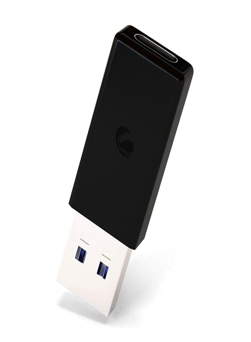 محول بيانات USB 3.0 ذكر إلى USB 3.1 نوع C أنثى، منفذ محول USB 3.0 إلى USB-C أنثى لأجهزة الكمبيوتر المحمول والهاتف، أسود - Image 4