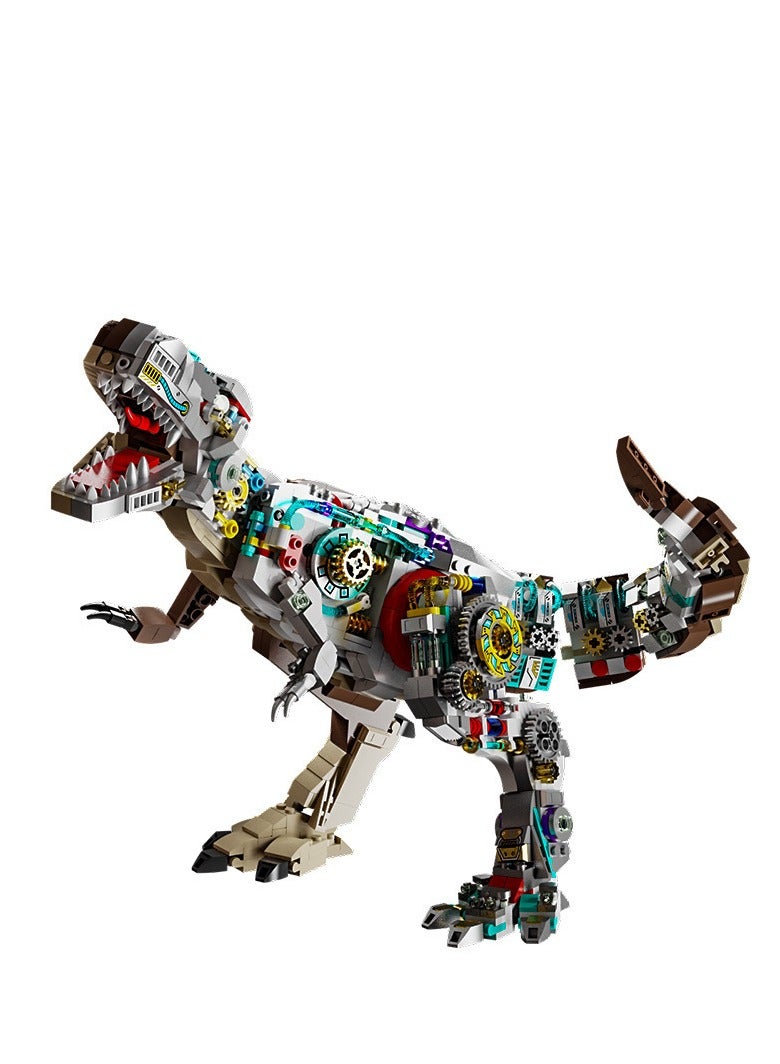 Tyrannosaurus Rex Triceratops Children's Assembled Toy Model - Image 3