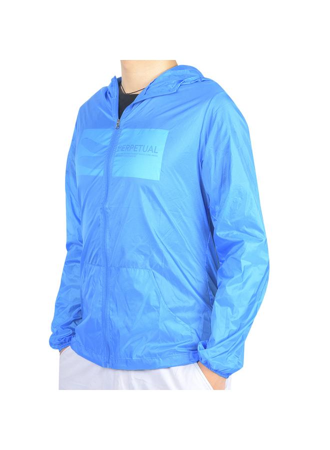 إسكدنيا Air Conditioning Clothes Fan Cooling Jacket Outdoor High Temperature Protection(blue XXL) - Image 3