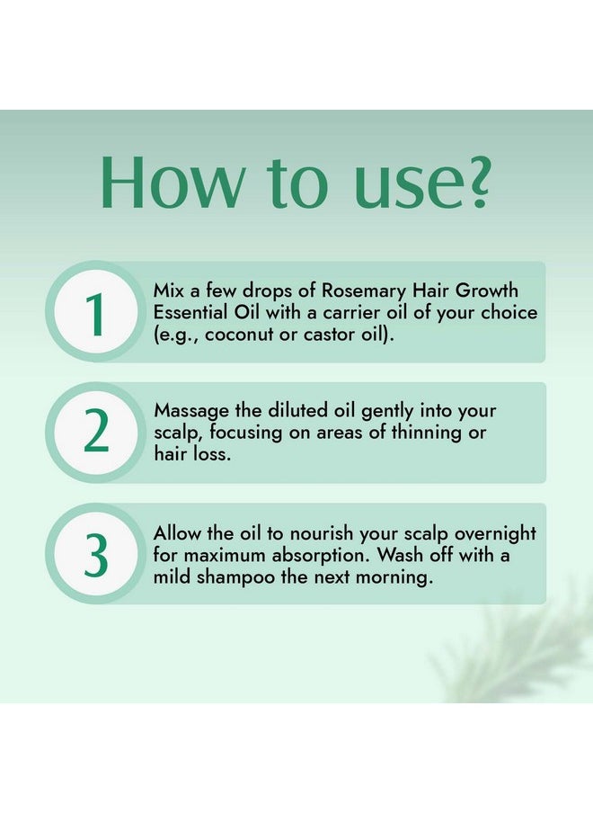 Aravi Organic Rosemary Oil And Hair Growth Serum Combo  - Image 5