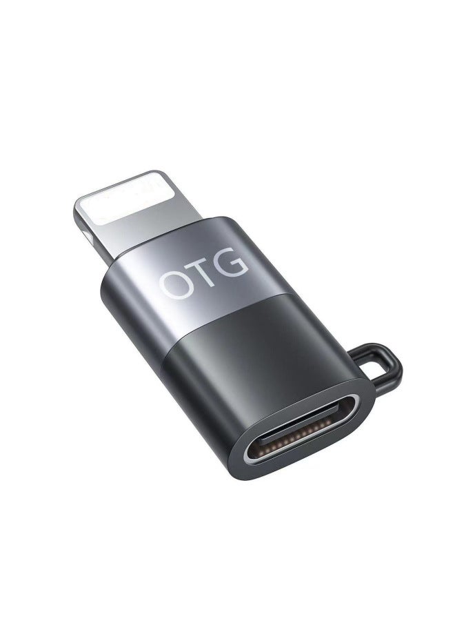 Applicable To Apple Adapter OTG Converter Wireless Microphone Typec To Headset Mobile Phone Accessories PD Adapter-Interface Form:Apple To Typec Mother (digital Headset + Wireless Microphone + Sound Card + Charging)  - Image 5