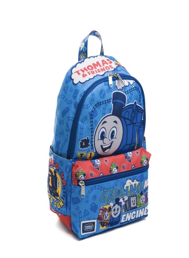 Wondapop Ruz Thomas and Friends Calling All Engines 13" Deluxe Nylon Mini Backpack - Image 2