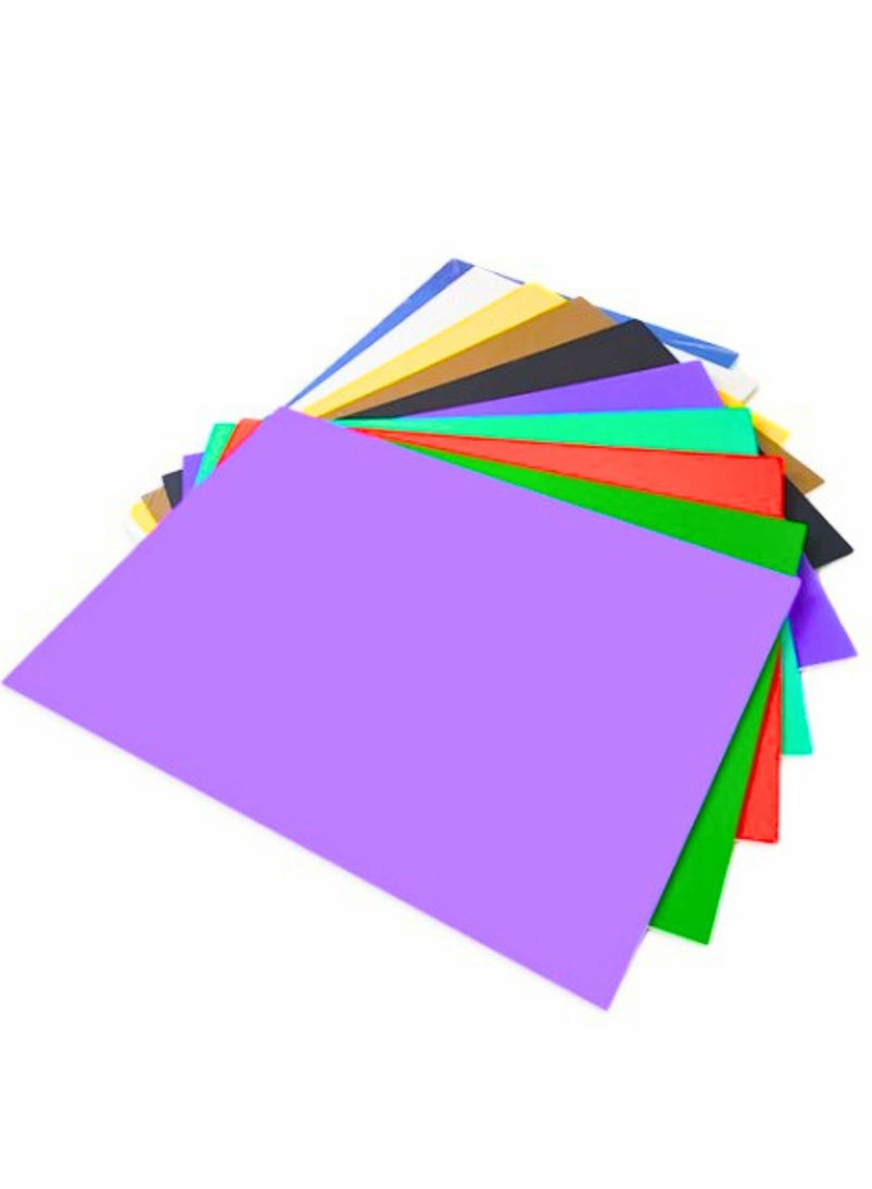 Generic 50x70 Size Pack Of 5 Double Sided Coloured Foam Board Multicolor  - Image 3