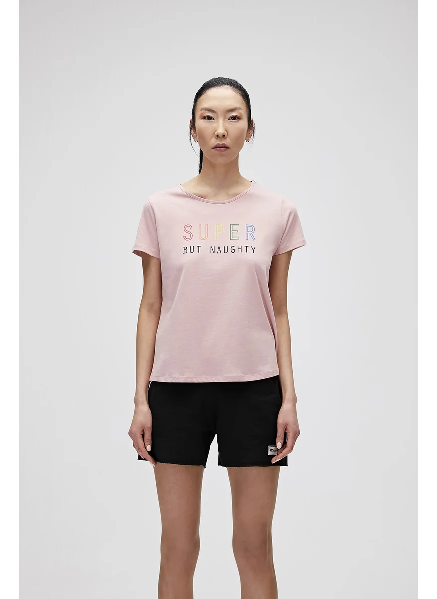 Bad Bear Women's POWDER PINK T-Shirt