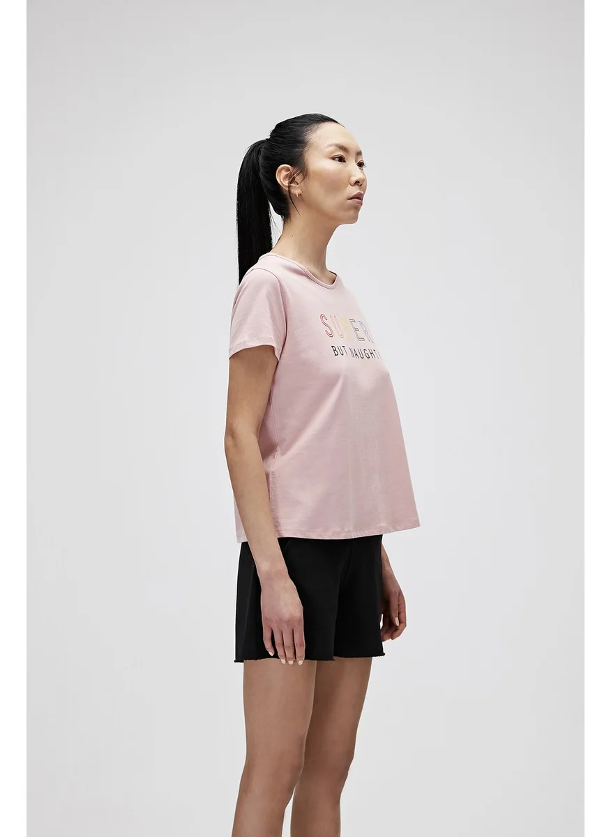 Bad Bear Women's POWDER PINK T-Shirt