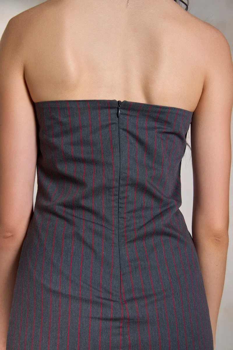 Virgio Striped Pencil Dress