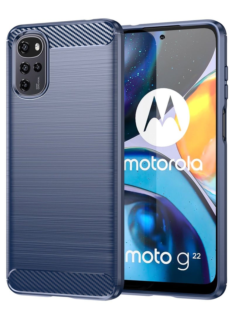 Phone Case for Motorola Moto G22/ Motorola Moto E32s Soft TPU Brushed Texture Anti-Slip  - Image 1