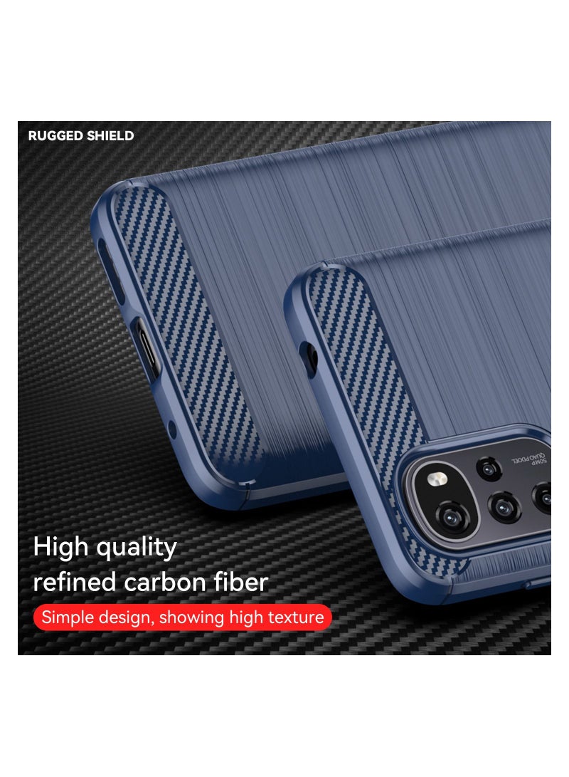 Phone Case for Motorola Moto G22/ Motorola Moto E32s Soft TPU Brushed Texture Anti-Slip  - Image 3