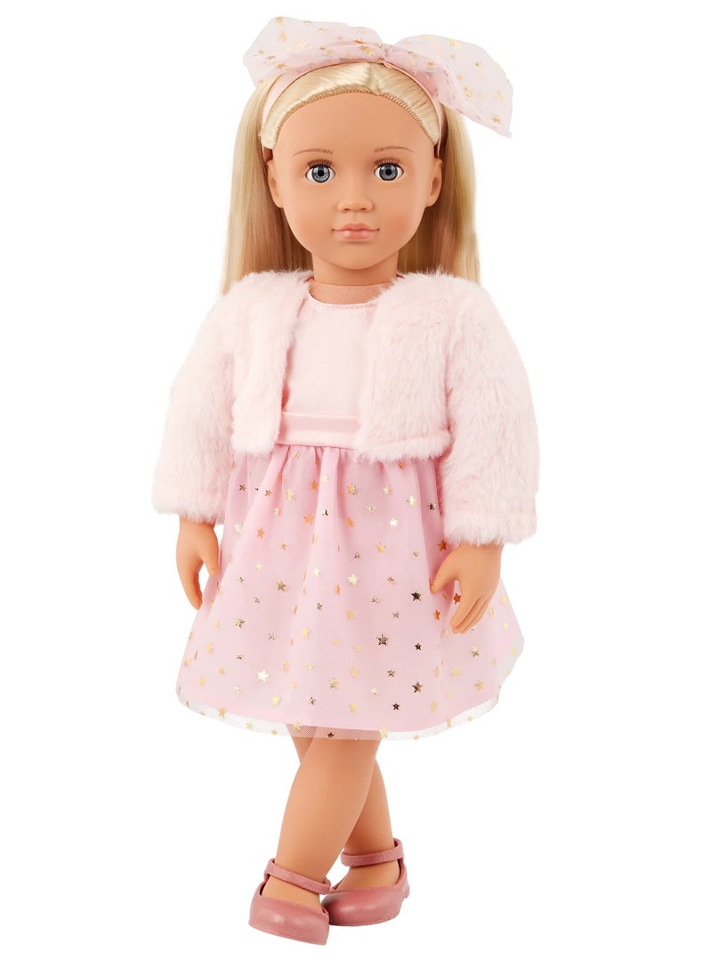 Our Generation Our Generation - Miranda Doll With Pink Holiday Dress  - Image 1