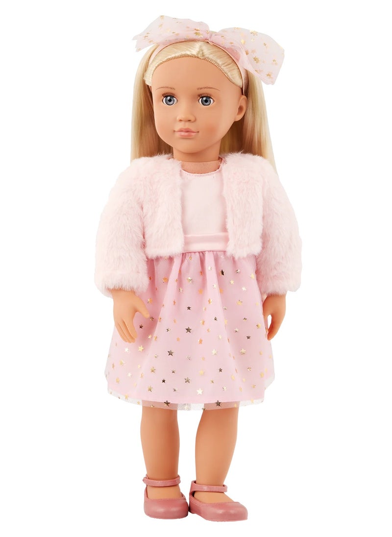 Our Generation Our Generation - Miranda Doll With Pink Holiday Dress  - Image 2