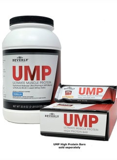 Beverly International UMP Protein Powder, Vanilla. Unique Whey-Casein Ratio Builds Lean Muscle. Easy to Digest. No Bloat. (32.8 oz) 2lb .8 oz  - Image 2