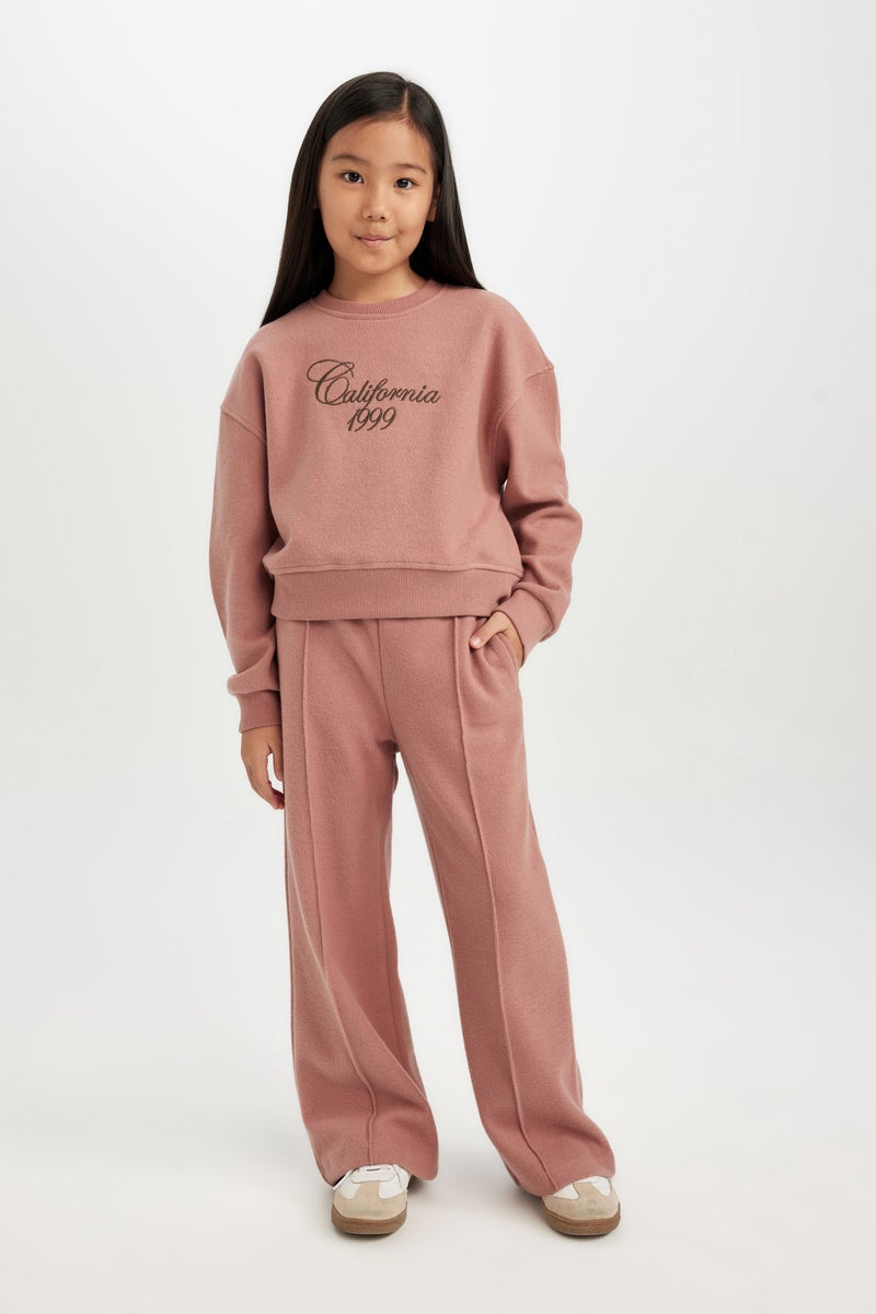 DeFacto Girl Wide Leg Elastic Waist Sweatpants - Image 5