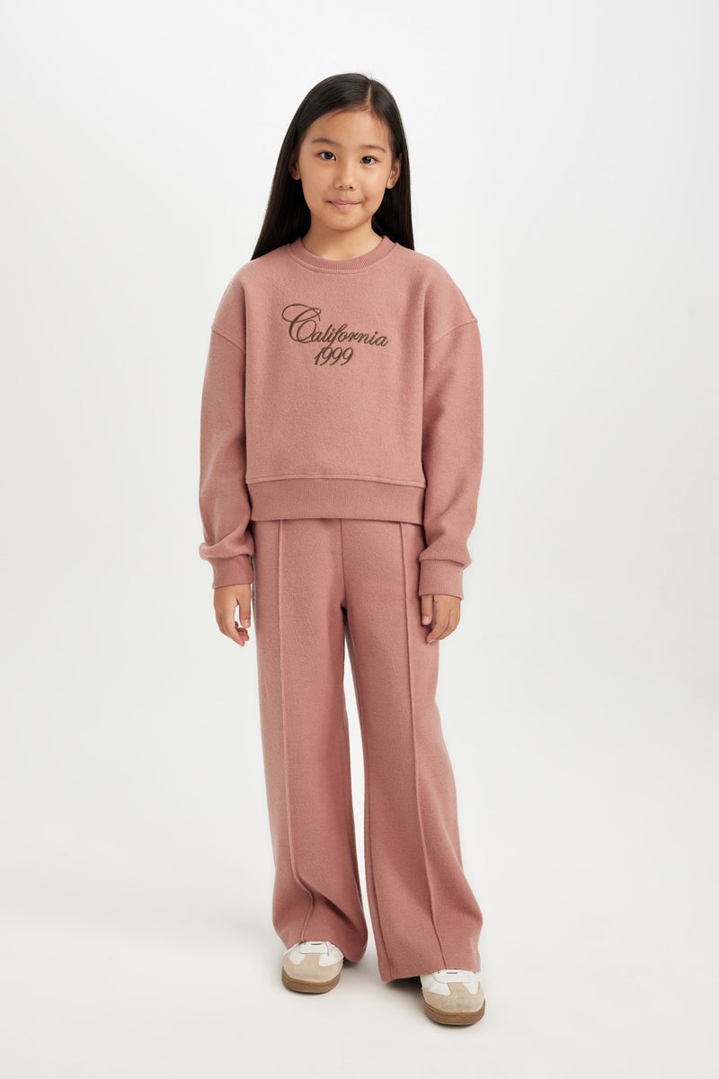 DeFacto Girl Wide Leg Elastic Waist Sweatpants - Image 4