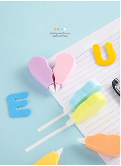 OMEVE Student Stationery Correction Tape, Portable for Tape Eraser for Notes Marking Diary and Scrapbook 6-Piece Set  - Image 3