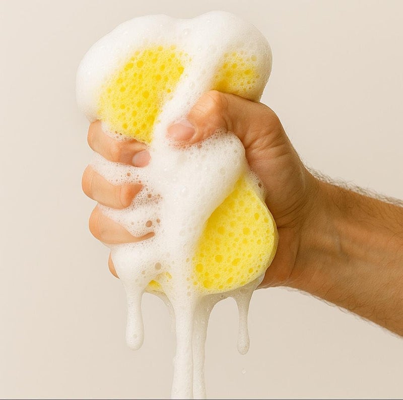 Waxpol Jumbo Car Wash Sponge | Extra Strong, Large & Long-Lasting | for Car & Bike Cleaning - Image 5