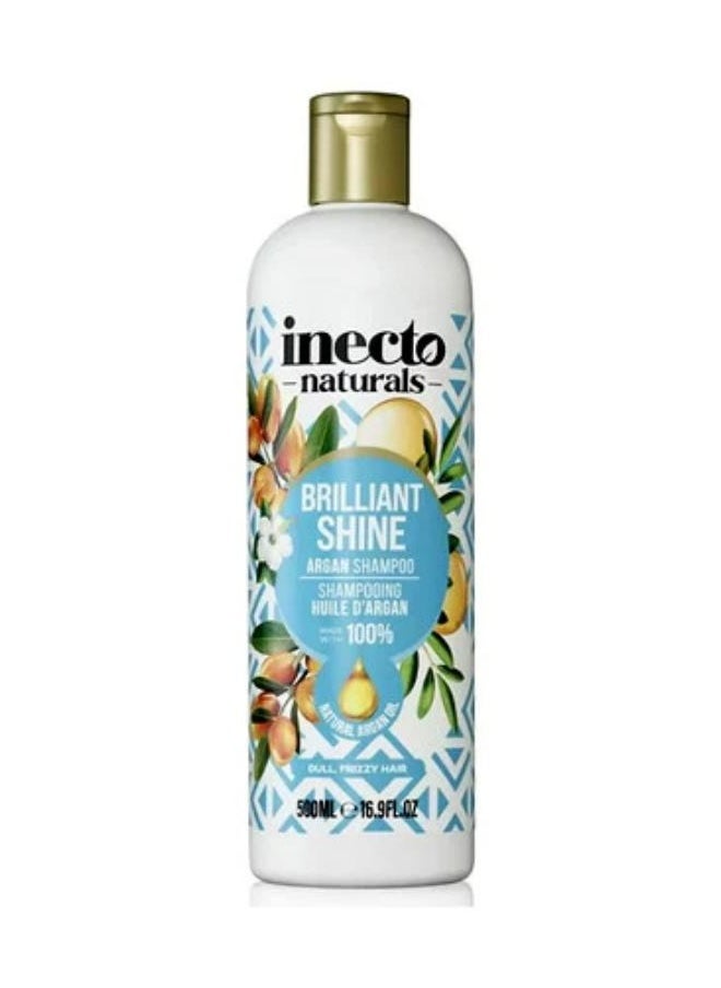 Inecto Naturals Super Shine Argan Shampoo 500 ML  - Image 1