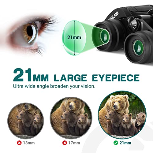 ESSLNB 15-30X80 Zoom Astronomy Binoculars with Built-in Tripod Mount Giant Binoculars with Phone Adapter and Case for Bird Watching Hunting and Stargazing - Image 4