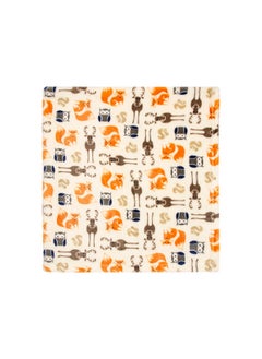 hudson baby Blanket 2 Piece And Security Blanket Boy Gray Fox  - Image 5