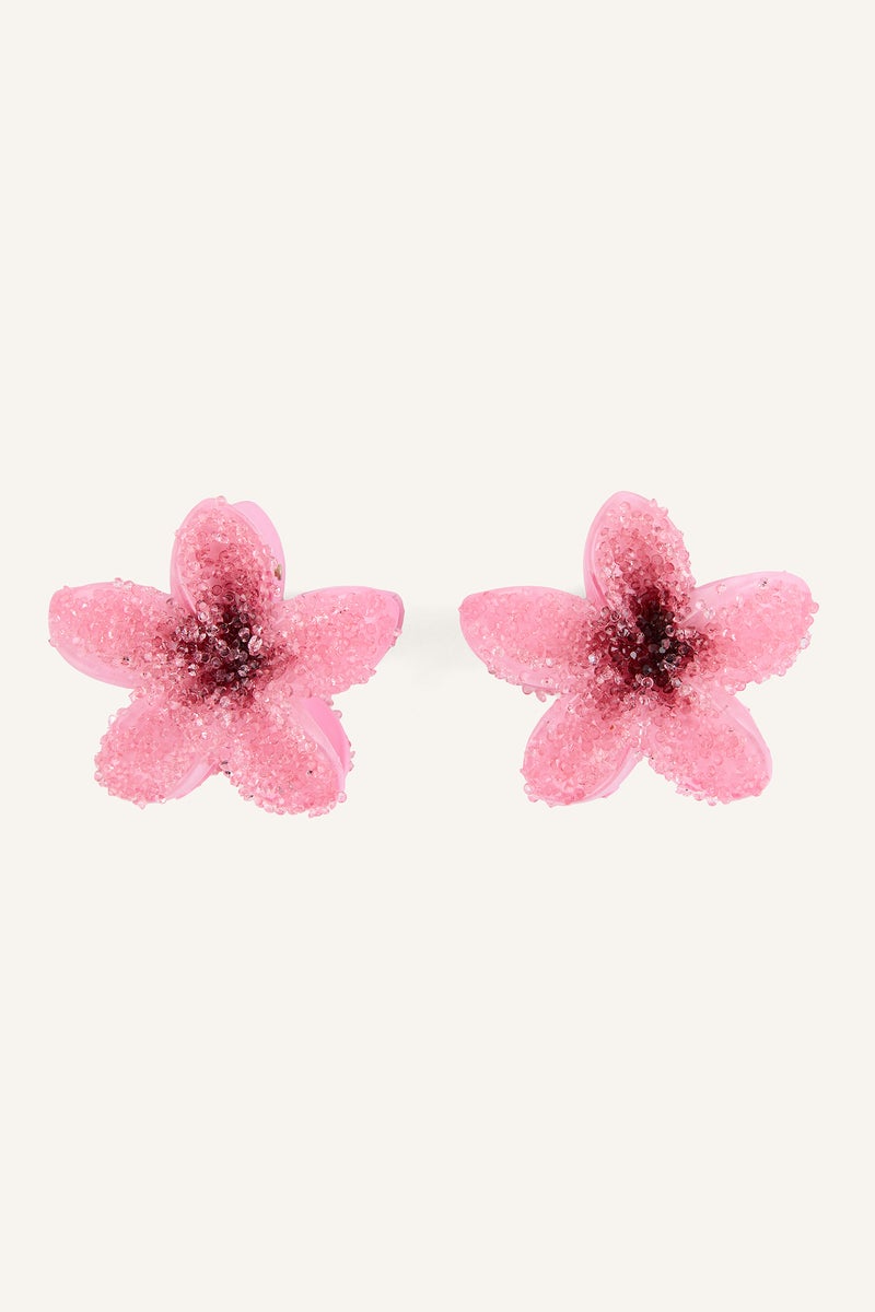 DeFacto Pink Woman Woman 2-Pack Flower Hair Clips Casual - Image 1