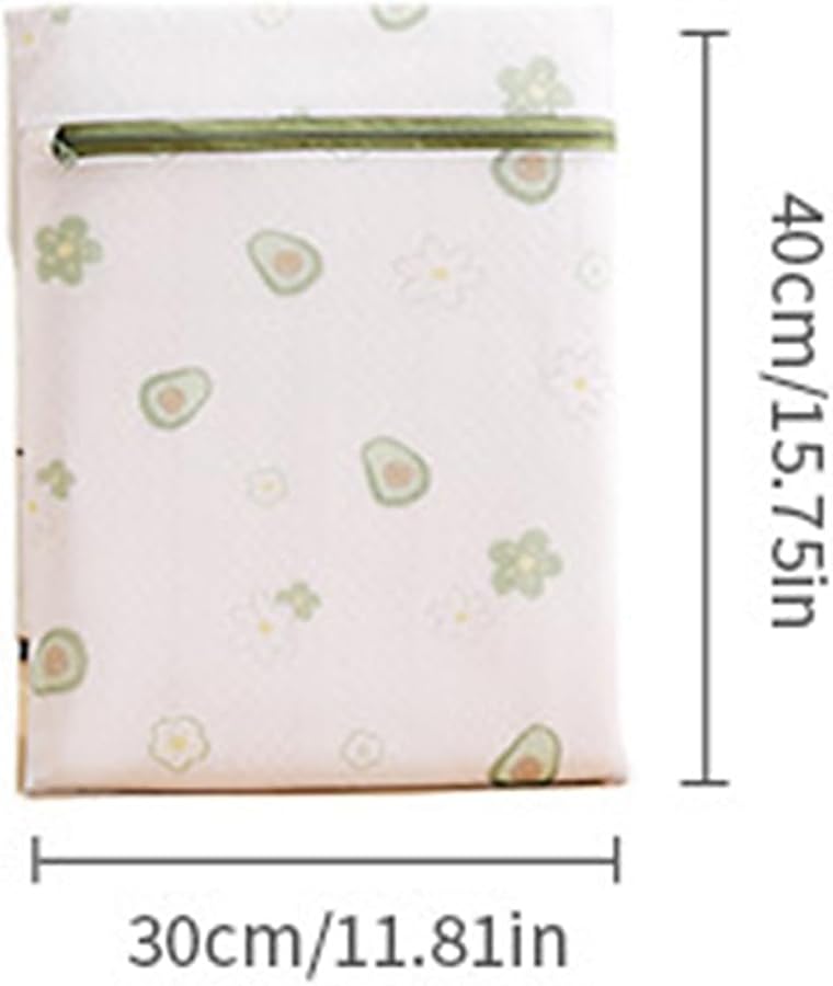 كيس منظف الغسيل الشبكي المصنوع من البوليستر السميك لحماية الملابس مزود بسحاب اللون ب - Image 5