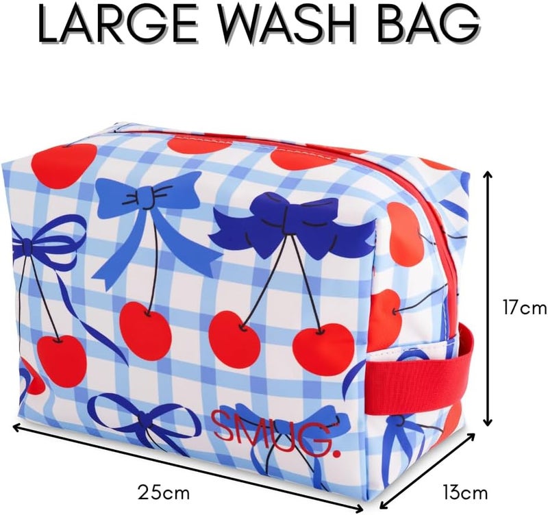 SMUG Unisex Wash Bag - Cherry Blossom Toiletry Bag - Image 3