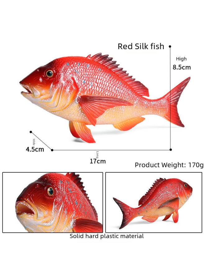 Realistic Animal Plant Simulation Models Toys-Color:M-1280 Tilapia - Image 3
