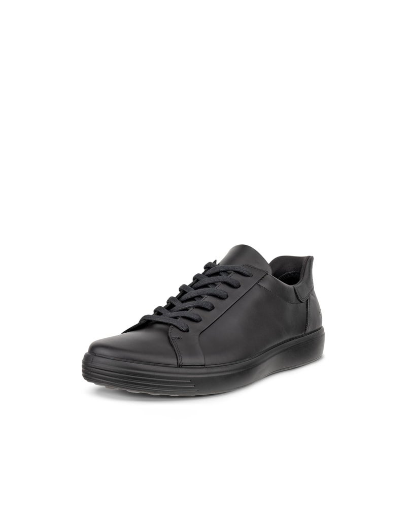 ECCO Men's Soft 7 Easy Slip Sneaker, BLACK/BLACK NUBUCK, 6-6.5 - Image 1