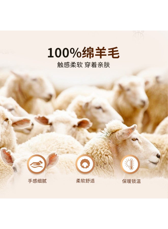 Fapai Casual Warm Turn-up Collar Wool Sweater - Image 5