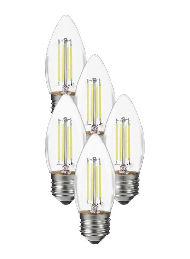 MODI D019 LED Candle MD-TB0404 4W E27 SL-WW@ Pack of 5  - Image 1