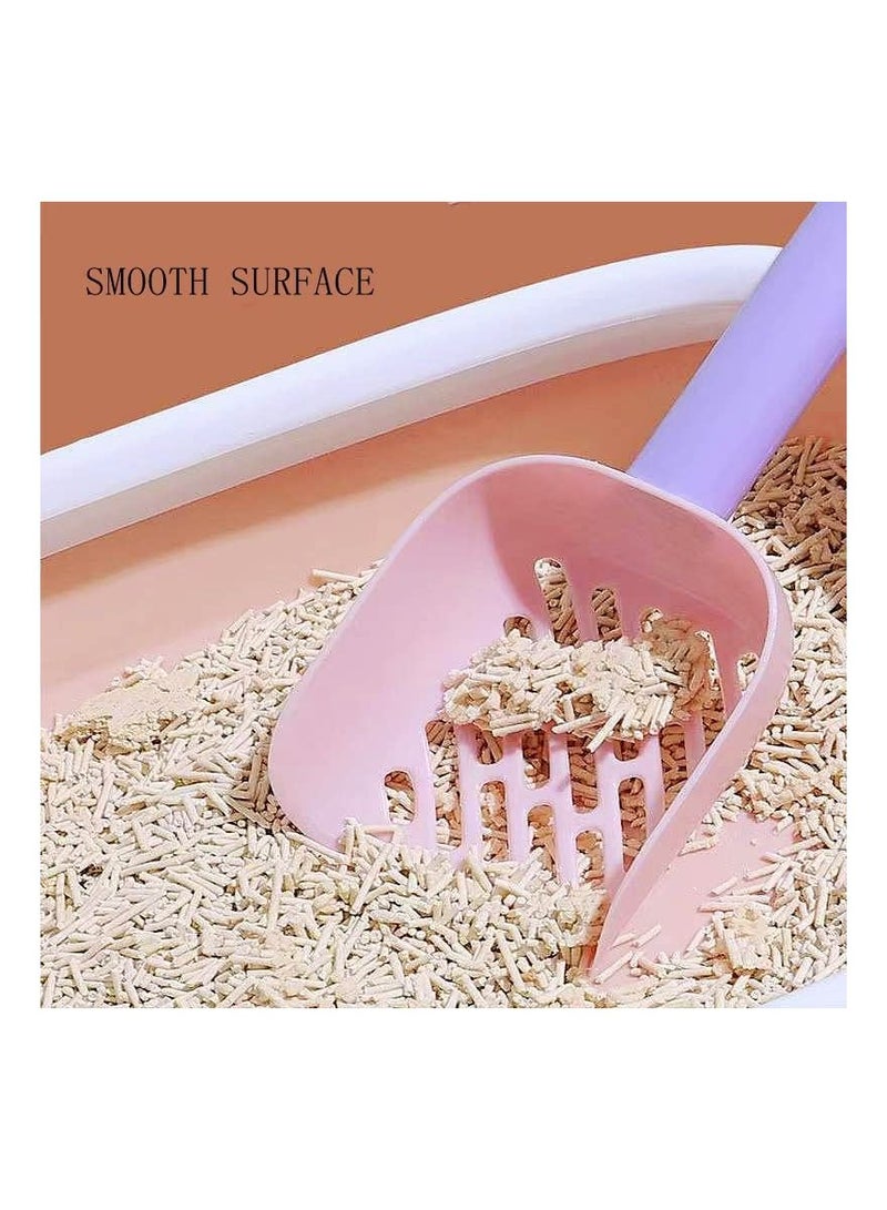 Meetion Cat Sand Shovel Non-stick Poop Shovel Garbage Scooper Poop Sieve Shovel Pet Shovel Pet Accessories Bracket Light Plastic - Image 2