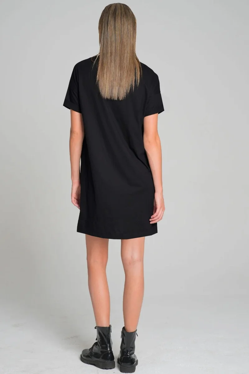Rock&Roll Graphic Tee Dress