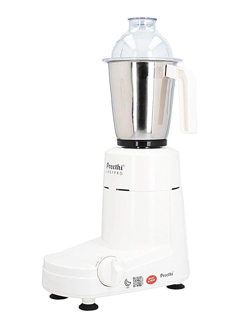 Generic Preethi Chefpro Electric Mixer Grinder, 750 Watts, White  - Image 3