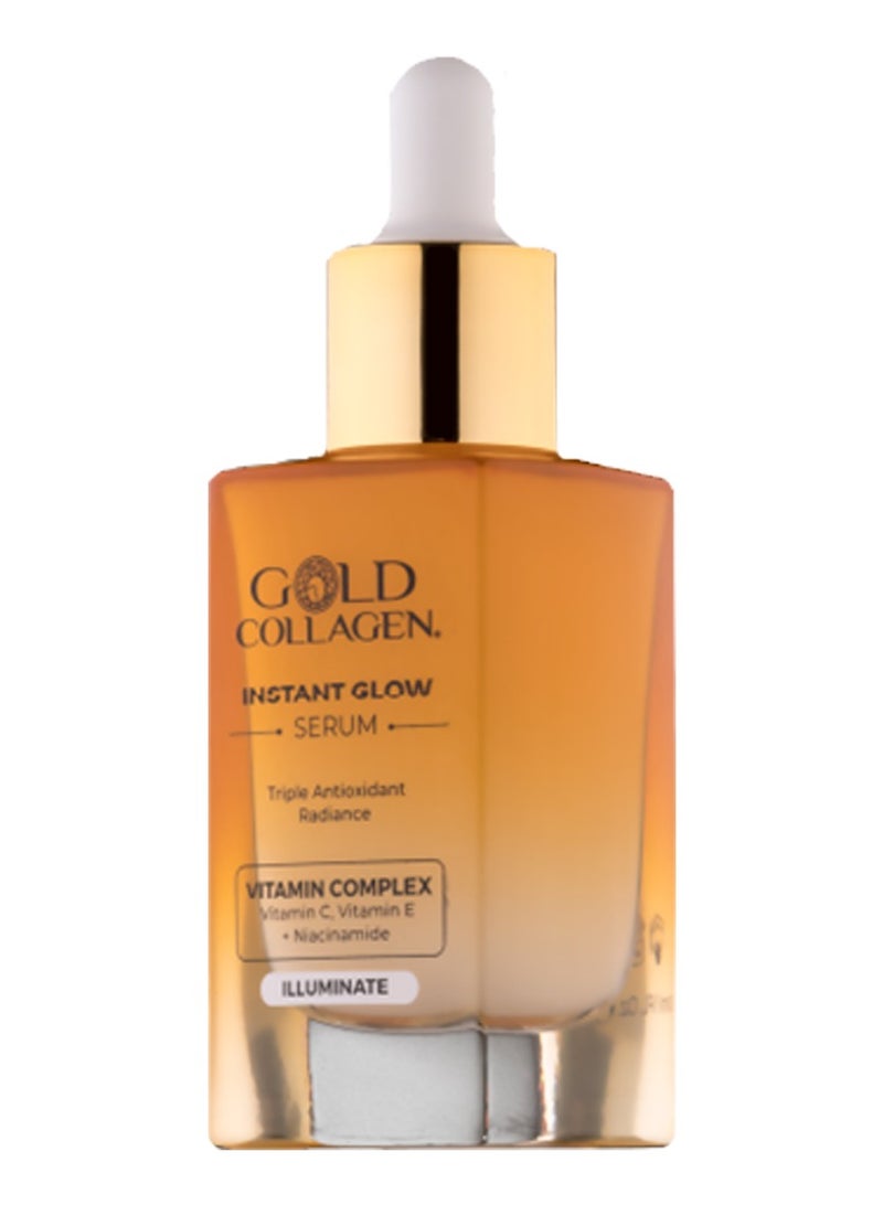 جولد كولاجين سيروم الكولاجين الذهبي لتوهج فوري بمضادات الأكسدة الثلاثية والإشراقة 30 مل - Image 1