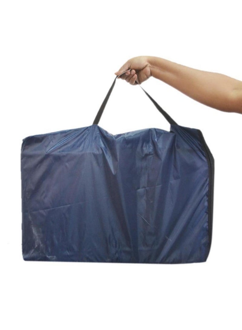 ALSAEED A Portable Foldable Ground Chair Set For Trips and Camping Blue - Image 3