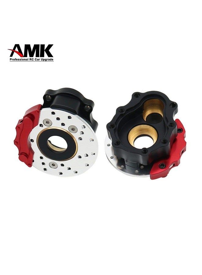 AMK Trx4 Brass Counter Weight Black Coating Portal Axle Housing For 1/10 Rc Crawler Trx6 Trx-4 Bronco Defender Upgrade (8 In 1 Set For Trx4) - Image 3