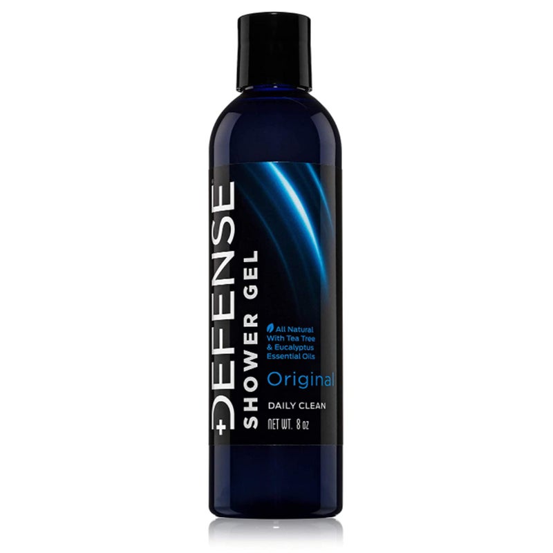 Defense Soap Tea Tree Body Wash | All Natural Organic Shower Soap for Athletes | Odor Control & Skin Fungal Protection for Sports, Post Workout & Recovery - 8 oz - Image 1