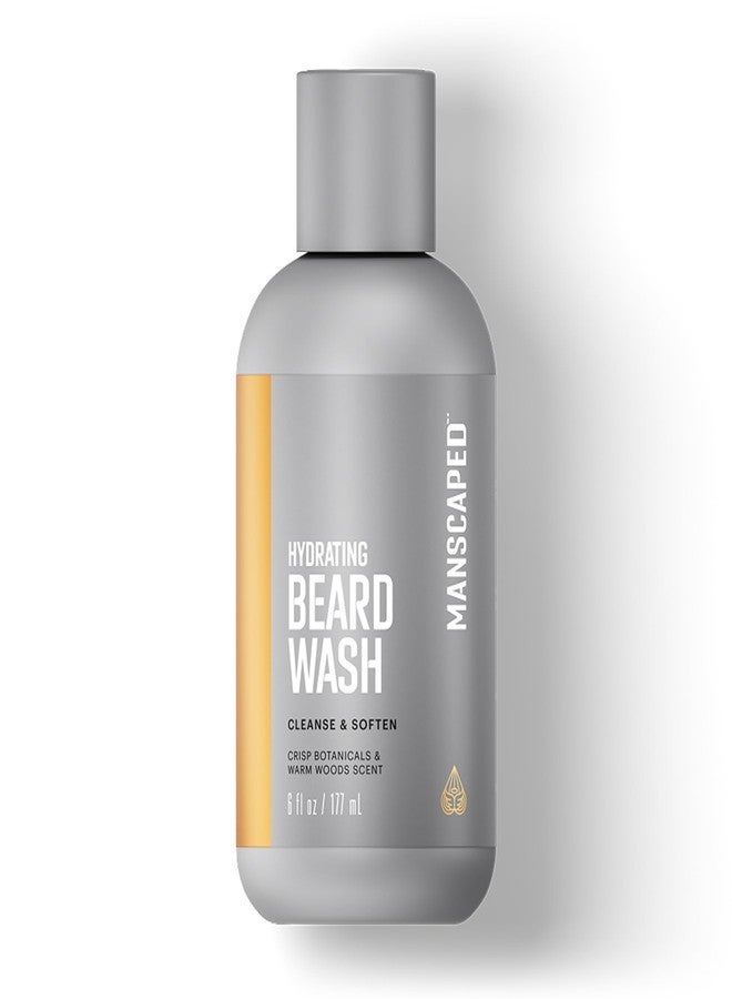 MANSCAPED® Hydrating Beard Wash – Men’s Daily Facial Hair Cleanser with Ceramides, Avocado Oil & Exfoliants, Helps Defend Against Itch & Flakes, Gentle Exfoliating Wash for All Skin Types, 6 fl. oz. - Image 1