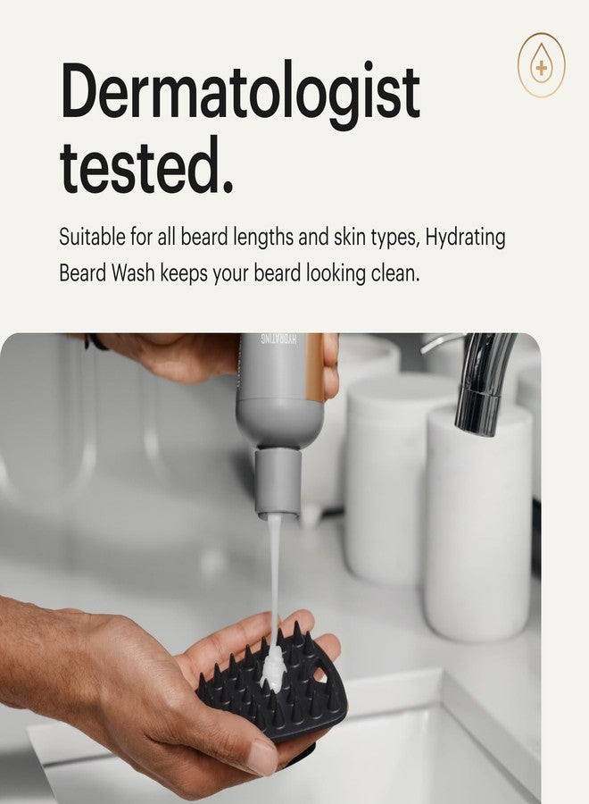 MANSCAPED® Hydrating Beard Wash – Men’s Daily Facial Hair Cleanser with Ceramides, Avocado Oil & Exfoliants, Helps Defend Against Itch & Flakes, Gentle Exfoliating Wash for All Skin Types, 6 fl. oz. - Image 3