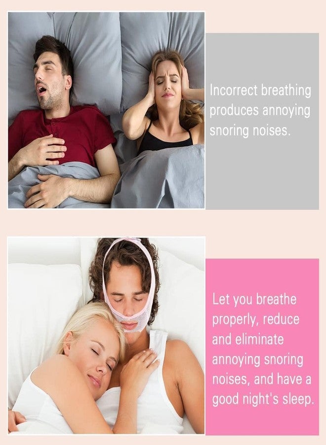 KRIPESH Facial Slimming Belt, Double Chin Reducer Reusable V-Shape Face Mask for Men & Women Facial Shaped UP Lift Belt, Slim Cheeks Lifting Jaw Line Shaper Anti Wrinkle Strap Elastic Face - Image 3