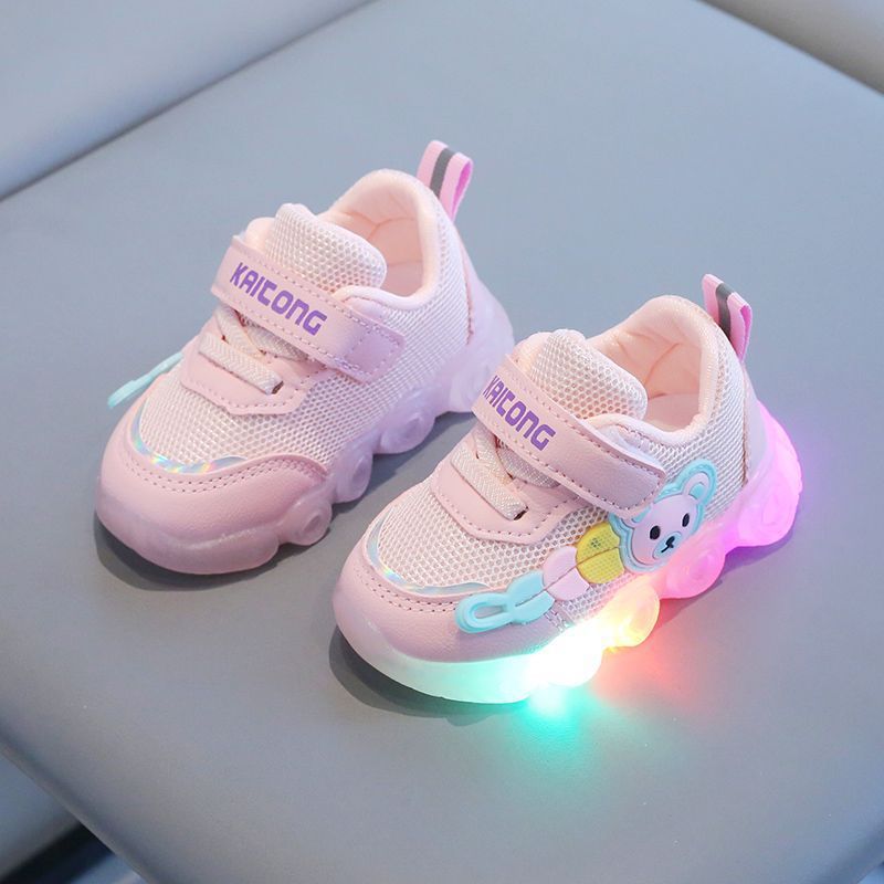 2024 cotton shoes new 0-3 years old children's sneaker soft sole non-slip men's and women's baby shoes big two cotton warm shoes - Image 1