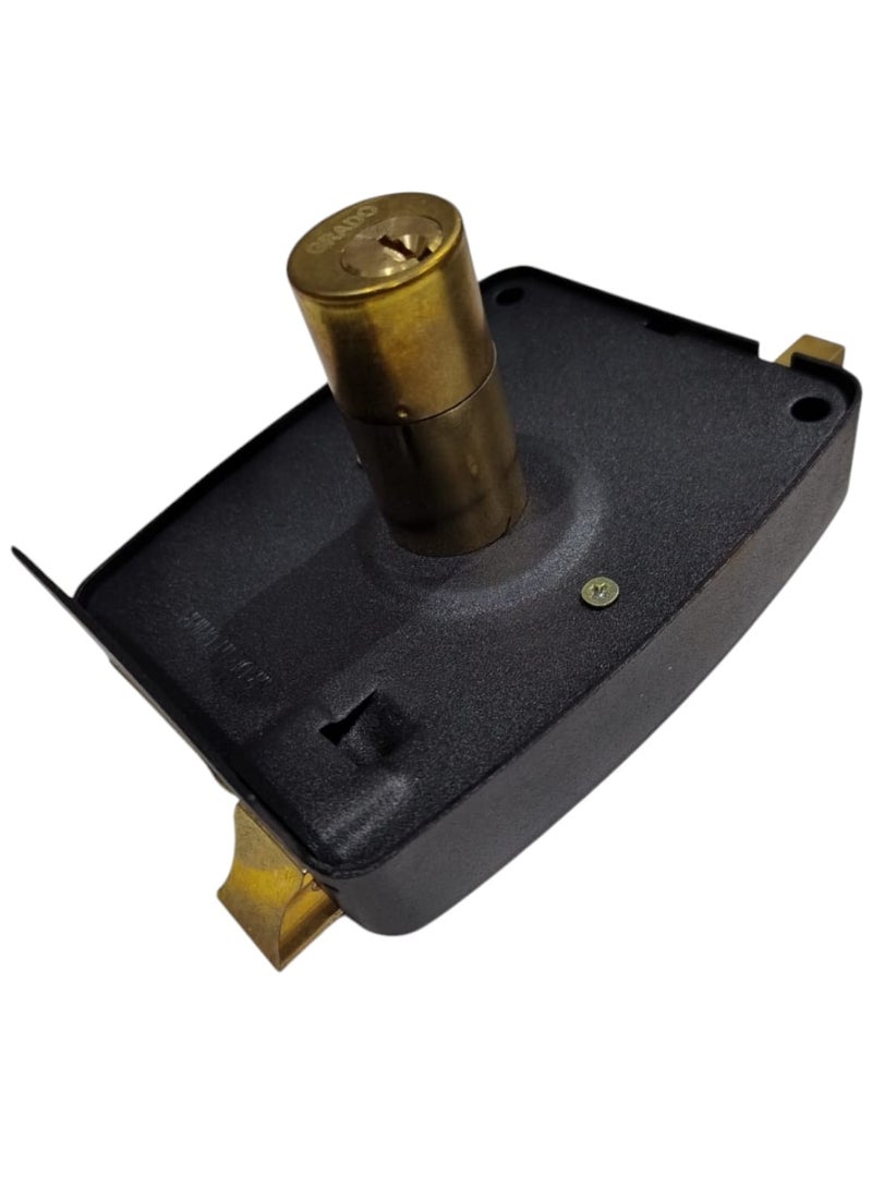 Chinese Steel Door Lock – Turkish Model, High Security & Durable Design for Iron Doors, Equipped with Safety Keys & Premium Components - Image 3