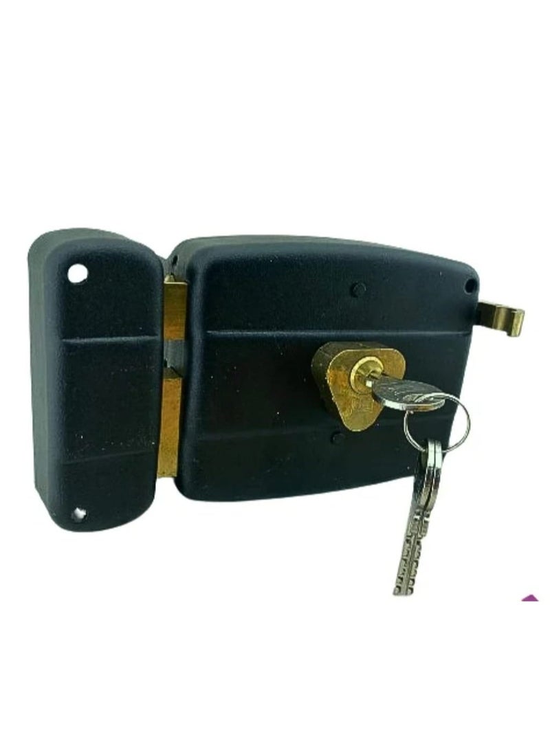 Chinese Steel Door Lock – Turkish Model, High Security & Durable Design for Iron Doors, Equipped with Safety Keys & Premium Components - Image 4