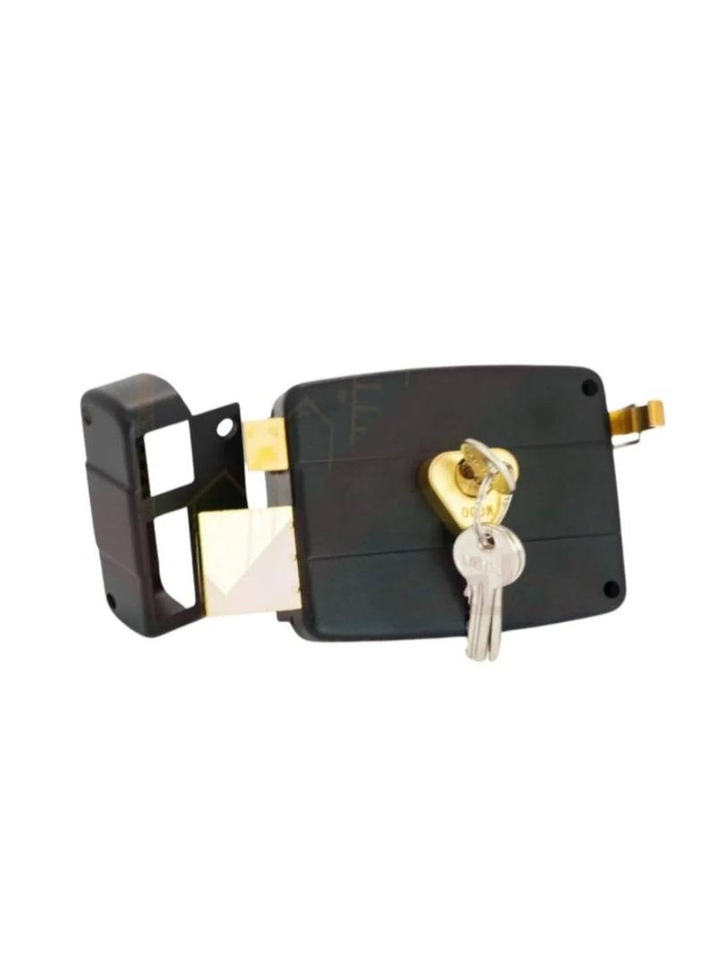 Chinese Steel Door Lock – Turkish Model, High Security & Durable Design for Iron Doors, Equipped with Safety Keys & Premium Components - Image 5