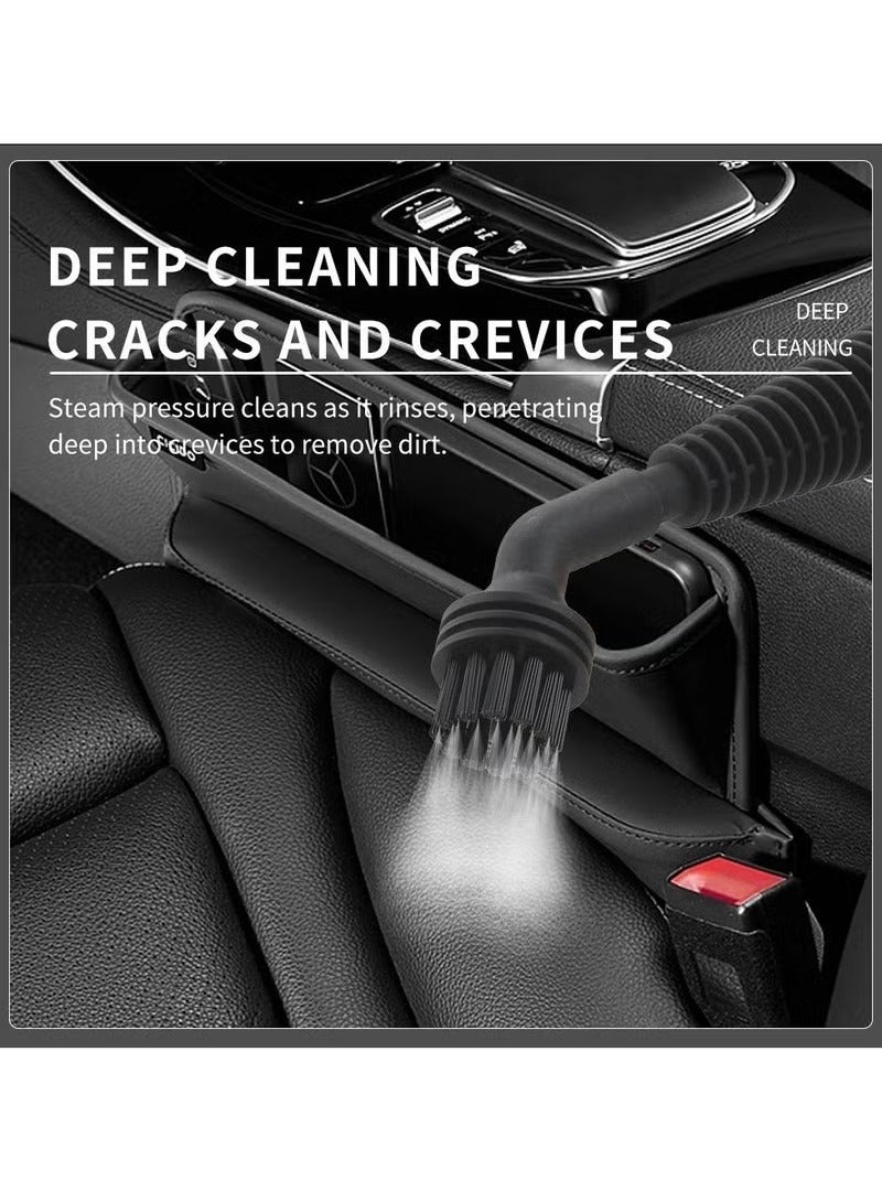 ET-LIFE Steam Cleaner, 1000W, High Temperature Kills 99.99% of Viruses & Bacteria, with 9pcs Accessory, for Kitchen Sofa Bathroom Car Window，3 Bar Steam Pressure, 250ml Capacity - Image 4